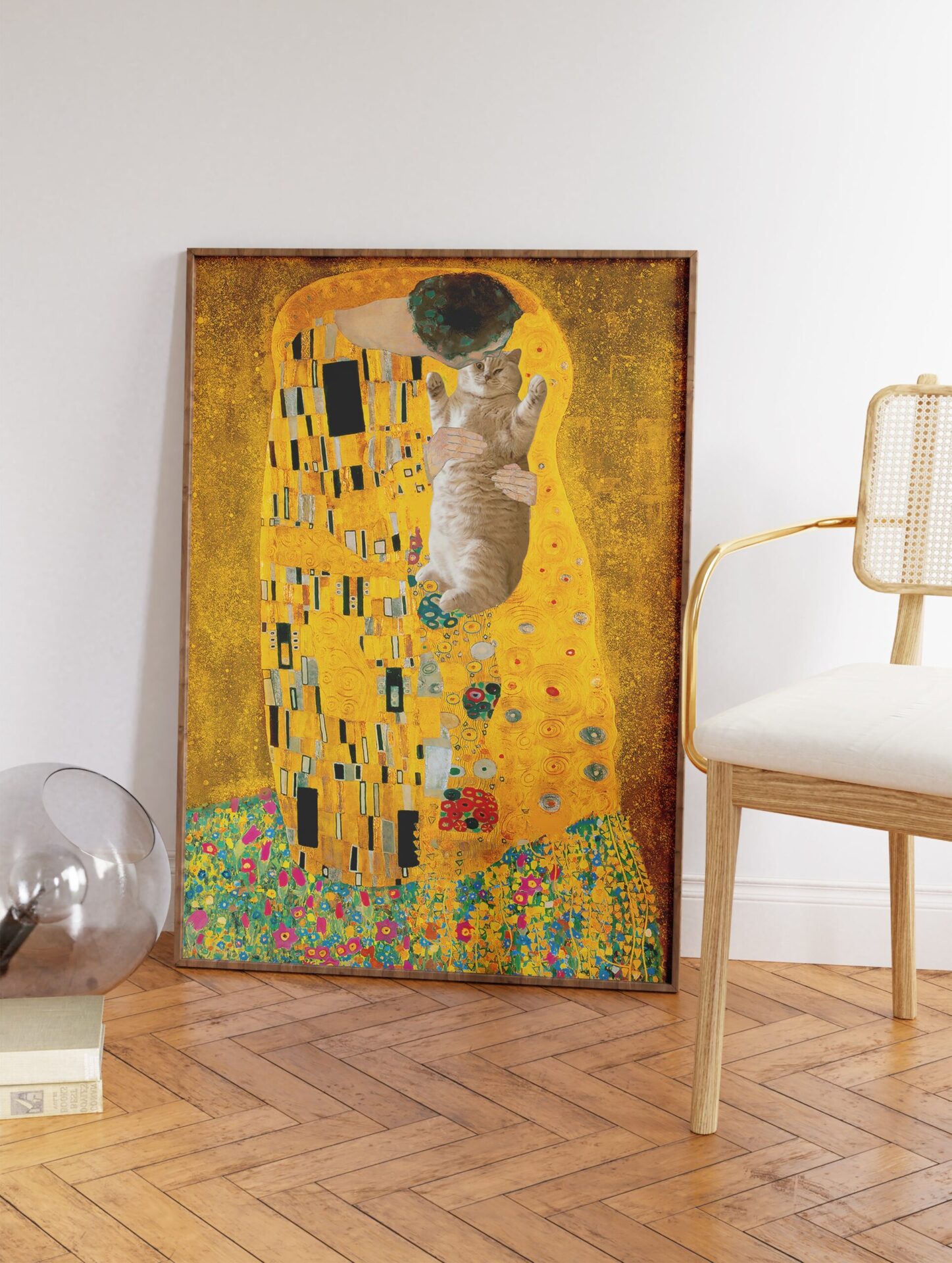 The kiss Poster by Gustav Klimt, Gustav Klimt Print