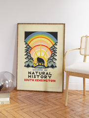 Museum of Natural History Poster, Museum Print