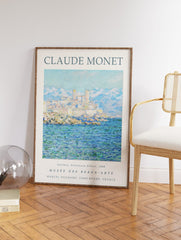 The Fort of Antibes Poster by Claude Monet, Claude Monet Print