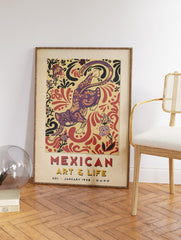 Mexican Cat Poster, Mexican Print