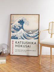 The Great Wave Off Kanagawa Poster by Katsushika Hokusai Art Print