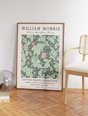 William Morris Poster, Green Botanical Print