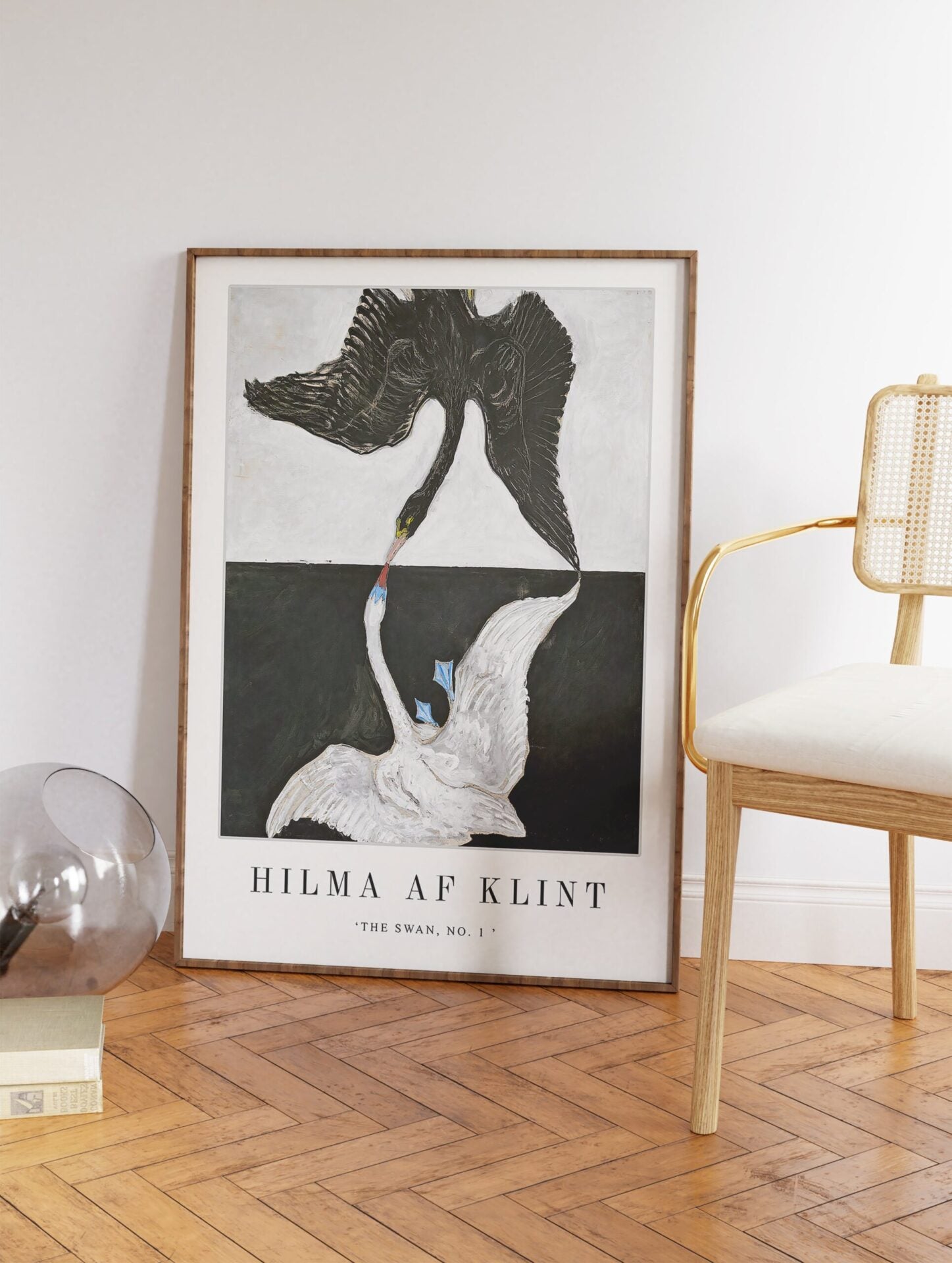 The Swan No.1 by Hilma af Klint Poster, Hilma af Klint Art Print