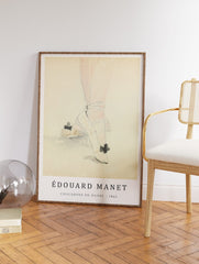 Chaussons De Danse Poster by Édouard Manet, Édouard Manet Ballet Print