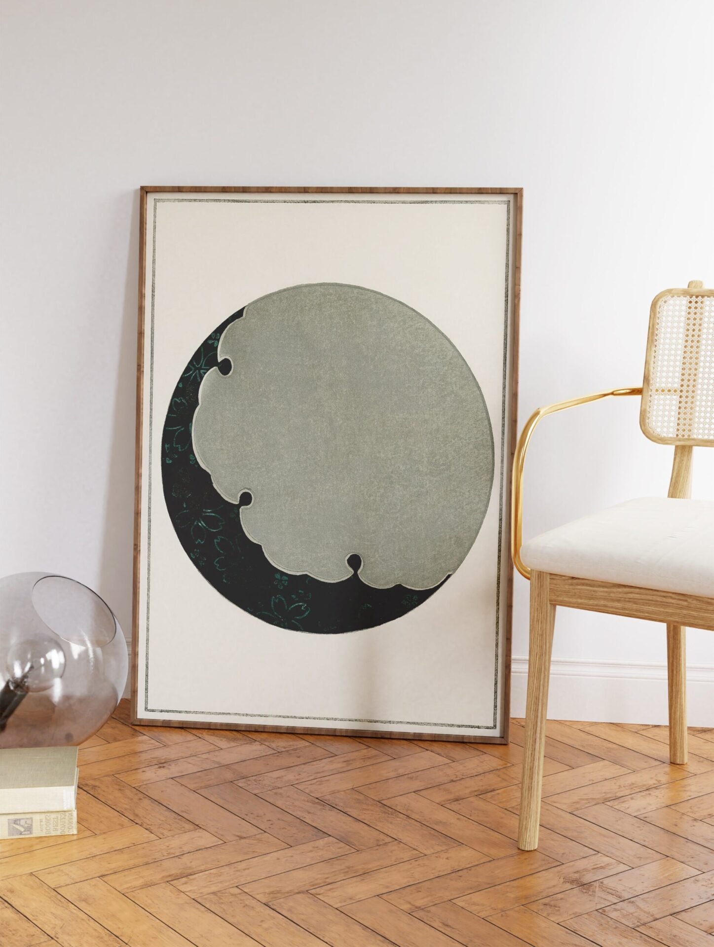 Moon Poster by Watanabe Seitei, Watanabe Seitei Print