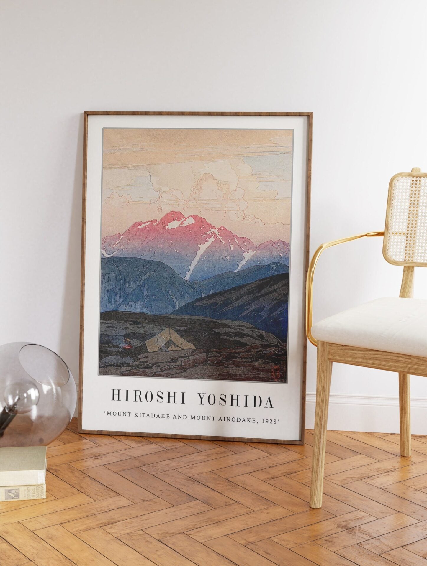 Morning on Tsurugi Mountain Poster by Hiroshi Yoshida, Hiroshi Yoshida Print