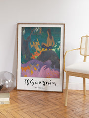 By The Sea Poster by Paul Gauguin, Paul Gauguin Print