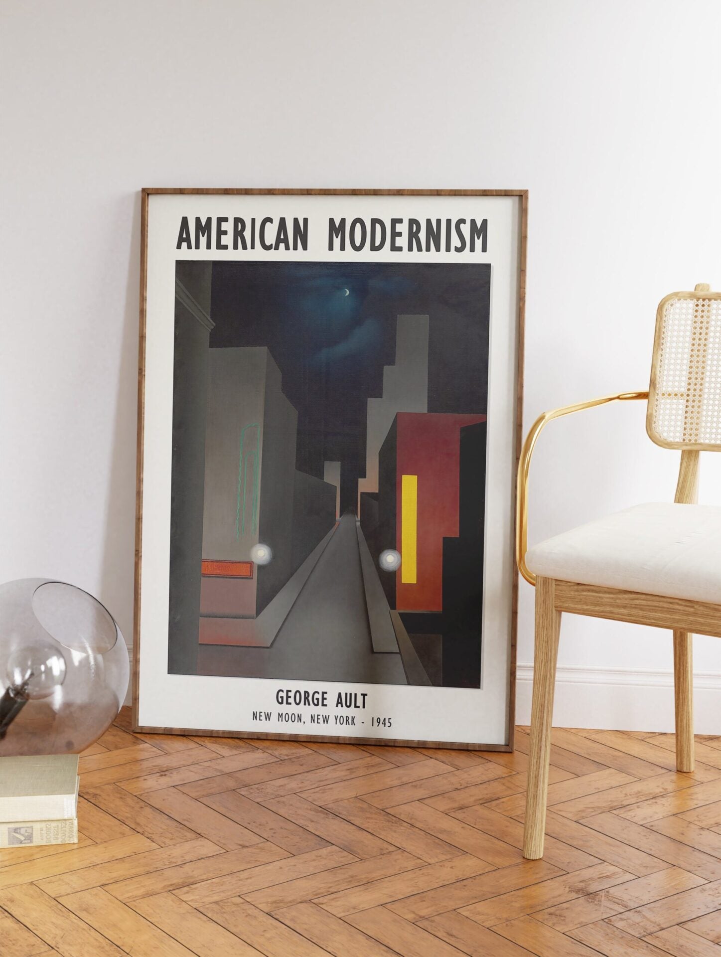 New Moon, New York Poster by George Ault, George Ault Print