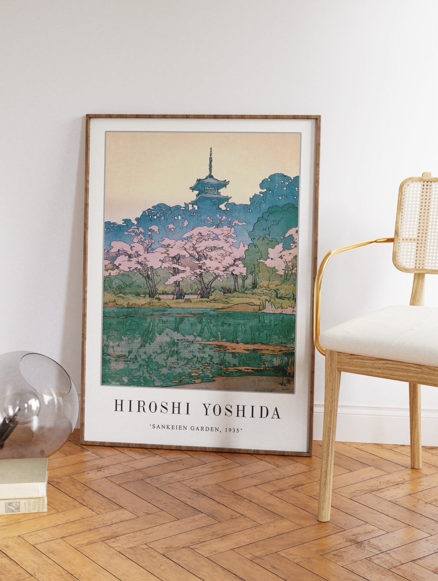 Sankeien Garden Poster by Hiroshi Yoshida, Hiroshi Yoshida Print