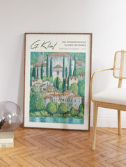 Church In Cassone Poster by Gustav Klimt, Gustav Klimt Print