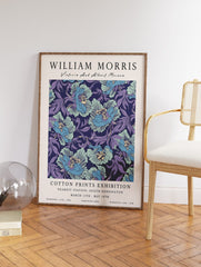 Purple William Morris Exhibition Poster, William Morris Print