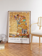 Fulfillment 1910 Poster by Gustav Klimt, Gustav Klimt Print