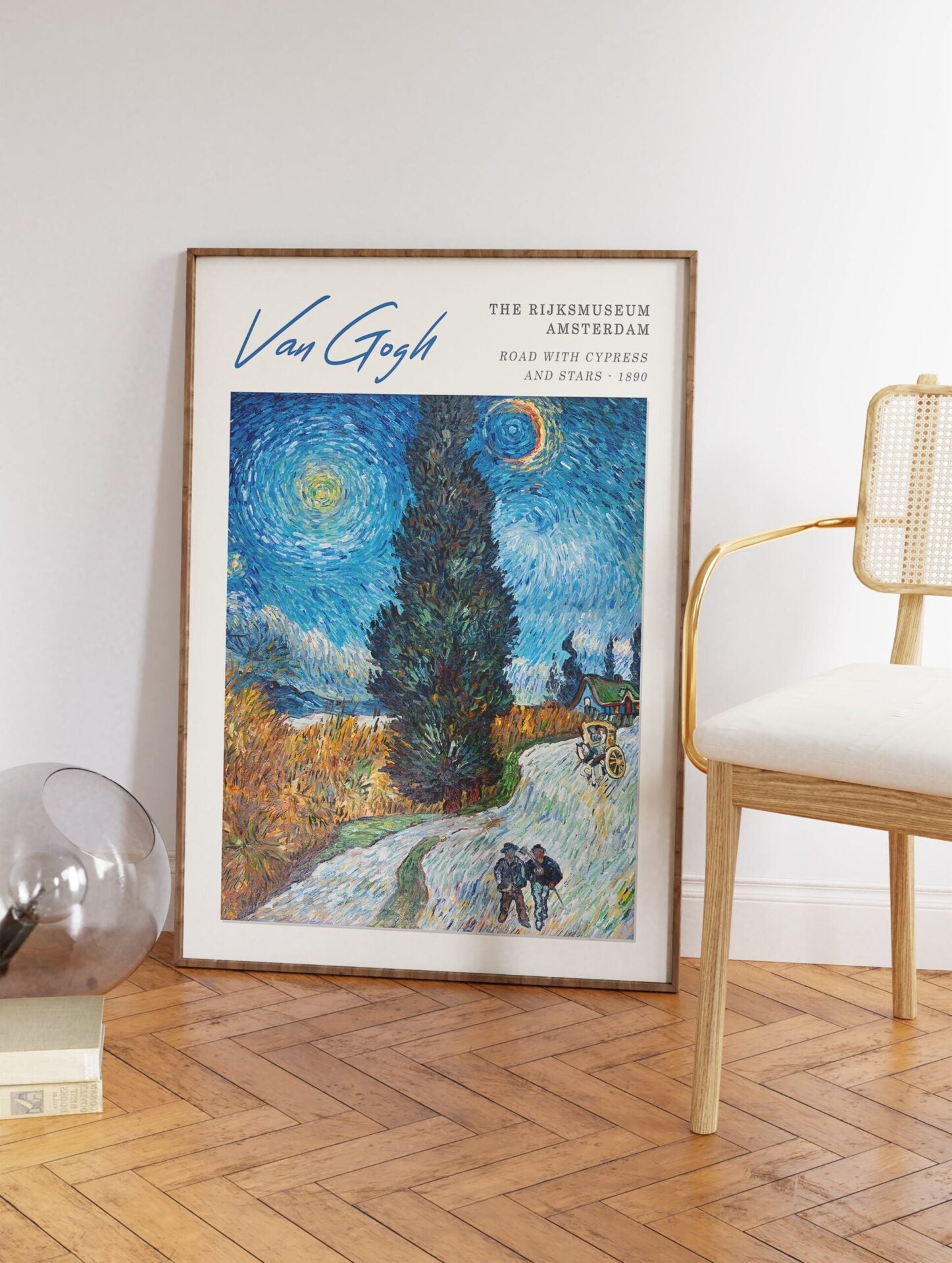 Saint Remy and Auvers Poster by Vincent Van Gogh, Vincent Van Gogh Print