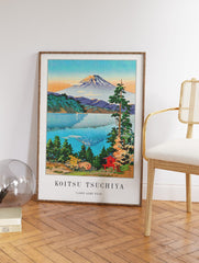 Lake Ashi Fuji Poster Koitsu Tsuchiya, Koitsu Tsuchiya Print