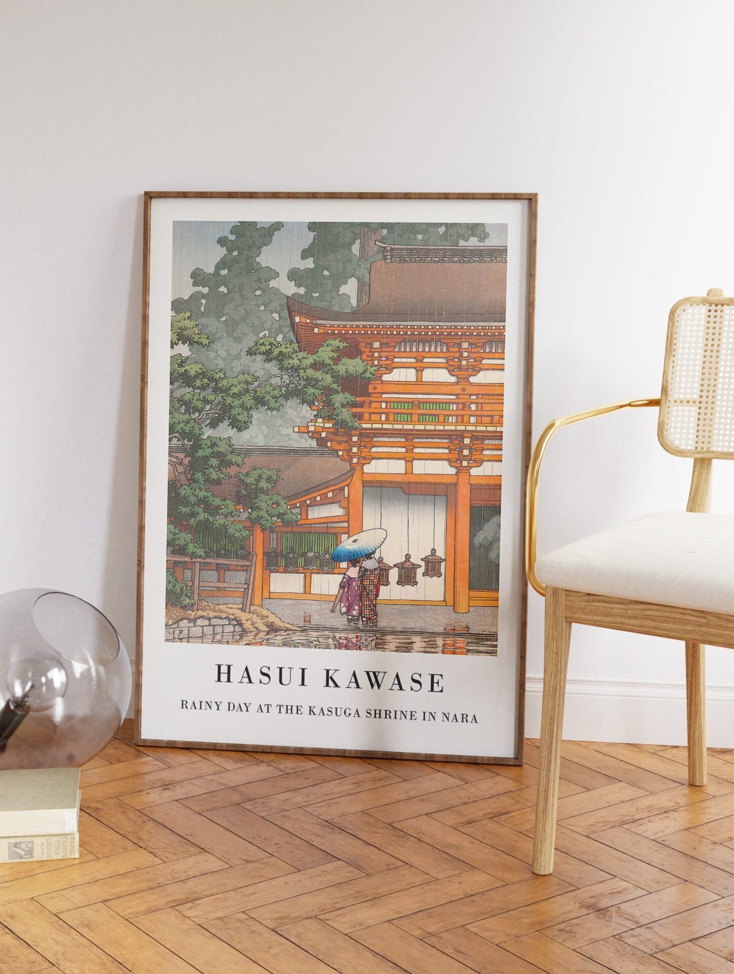 Kasuga Shrine in Nara Poster by Kawase Hasui, Kawase Hasui Print