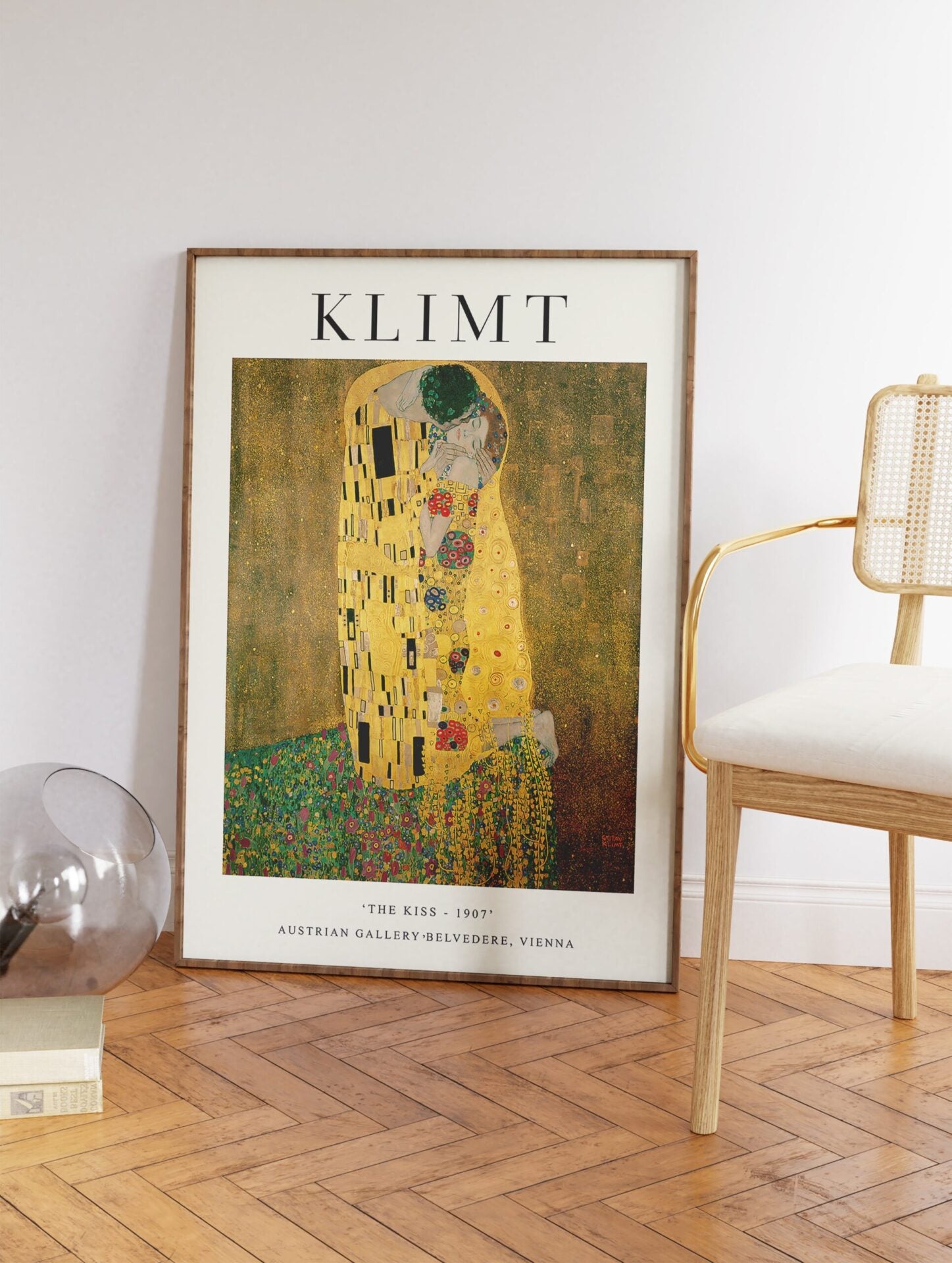 The Kiss Poster by Gustav Klimt, Gustav Klimt Print