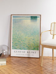 Island In The Attersee Poster by Gustav Klimt, Gustav Klimt Print