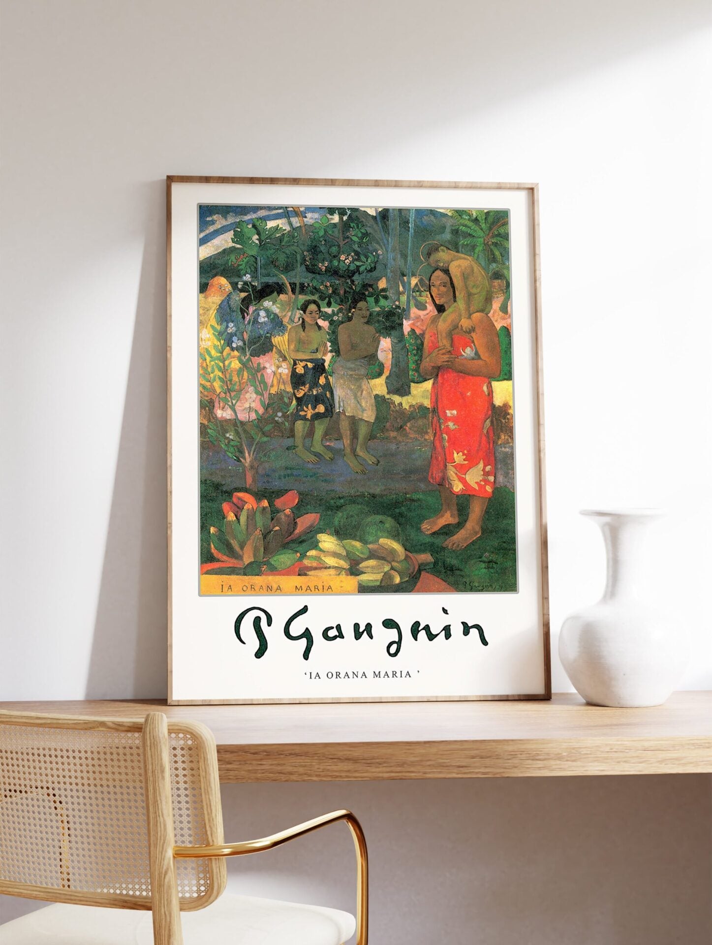 Ia Orana Maria Poster by Paul Gauguin, Paul Gauguin Print