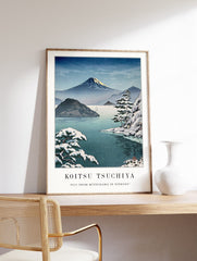 Mt. Fuji from Mitsuhama Poster by Koitsu Tsuchiya, Koitsu Tsuchiya Print