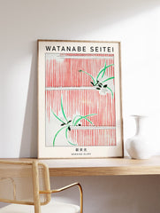 Morning Glory Poster by Watanabe Seitei, Watanabe Seitei Print