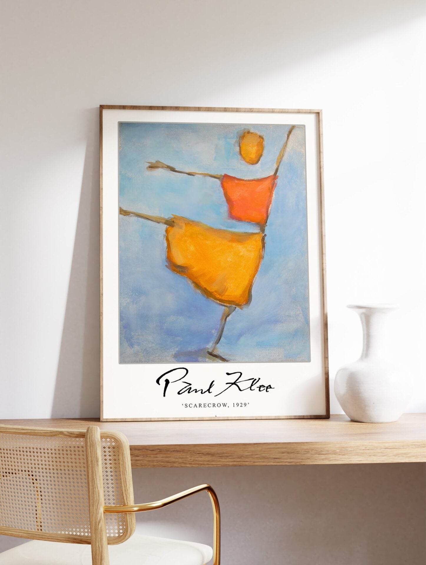 Scarecrow Poster by Paul Klee, Paul Klee Print