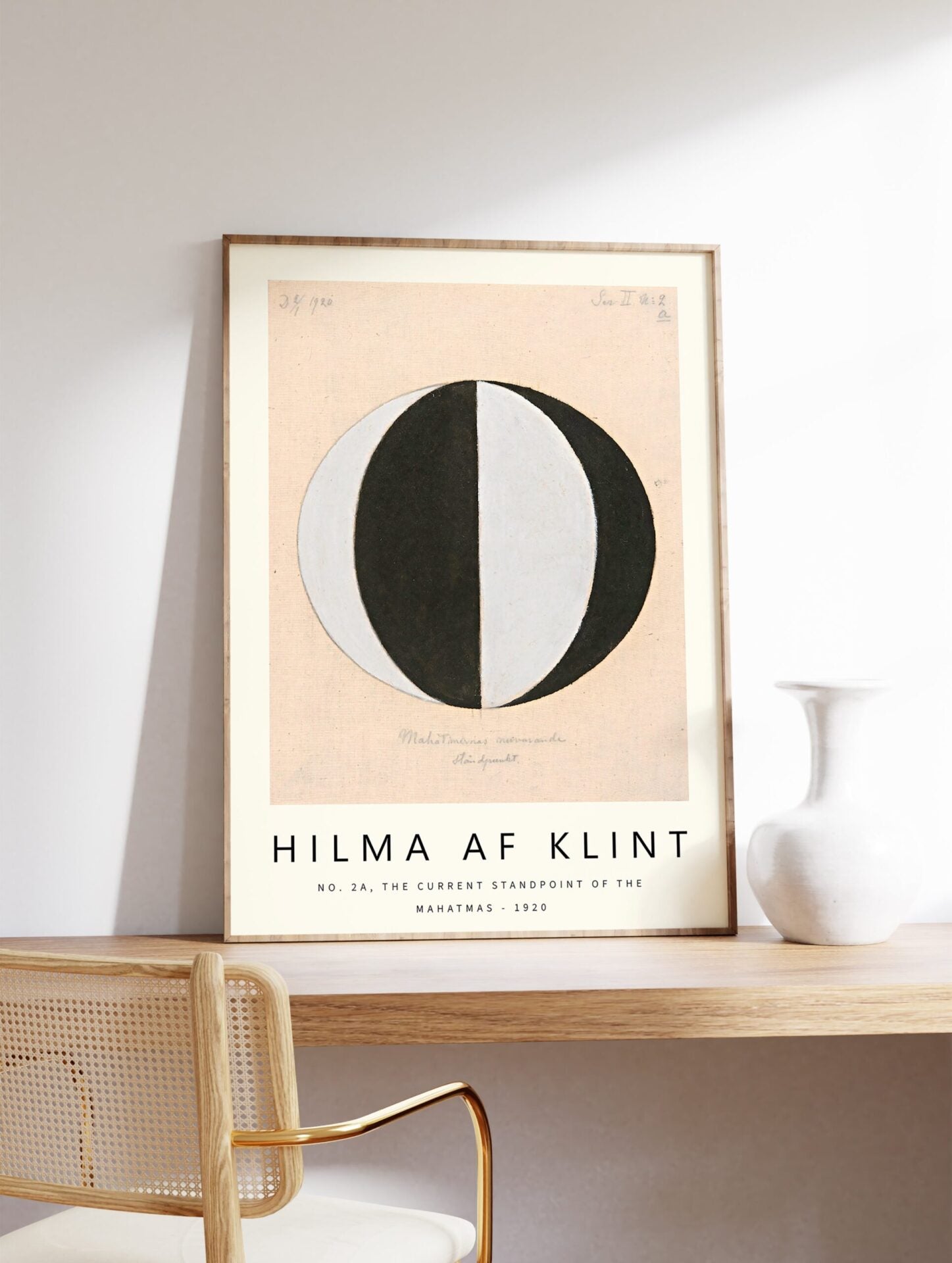 The Current Standpoint of the Mahatmas Poster by Hilma Af Klint, Hilma Af Klint Print