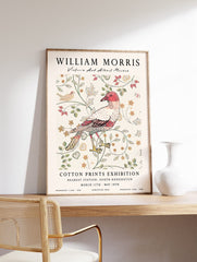 Floral Bird Poster by William Morris, William Morris Print