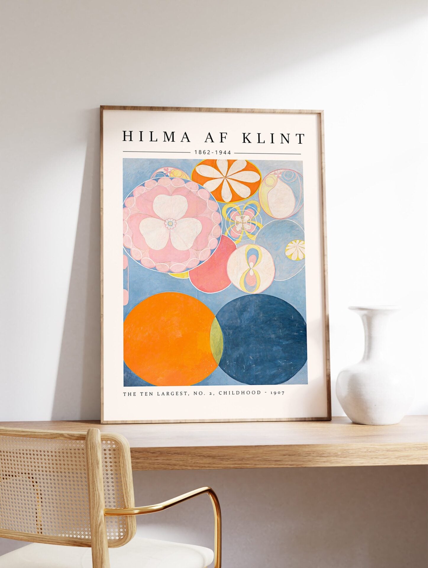 The Ten Largest No. 1 Childhood Poster by Hilma af Klint, Hilma af Klint Art Print