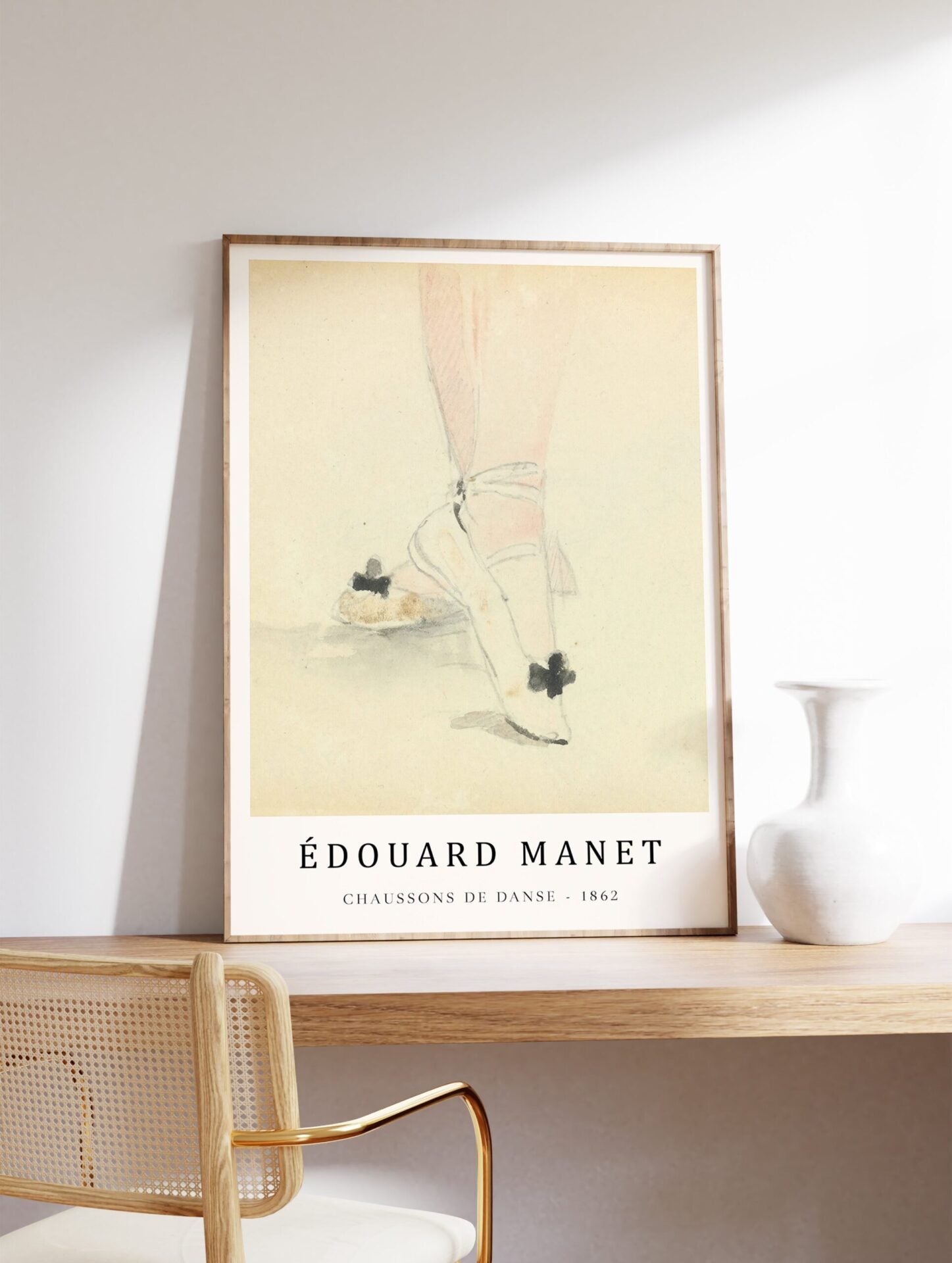 Chaussons De Danse Poster by Édouard Manet, Édouard Manet Ballet Print