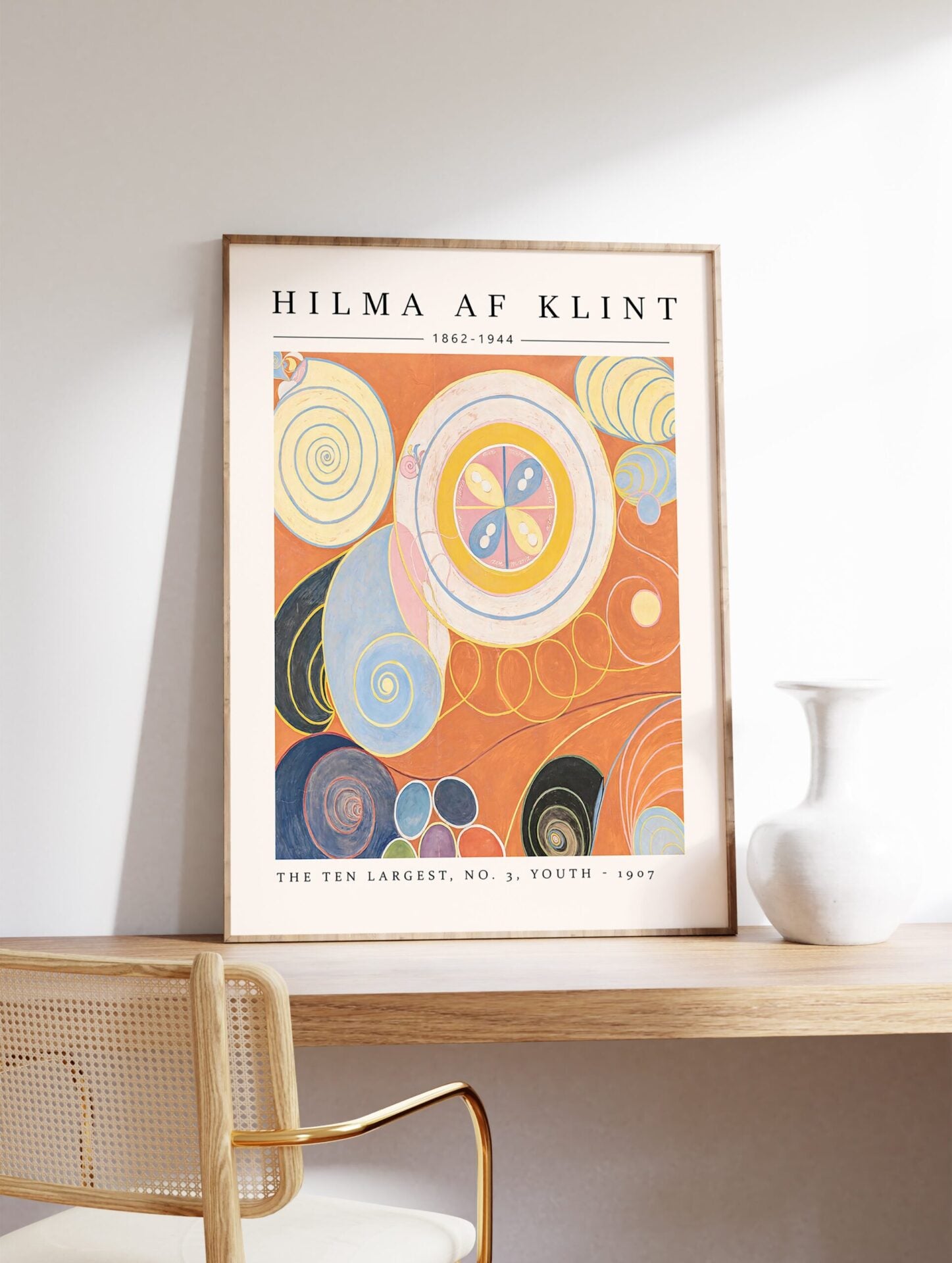 The Largest No. 3 Youth Poster by Hilma Af Klint, Hilma Af Klint Print