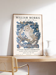 Owl Poster by William Morris, William Morris Owl Print