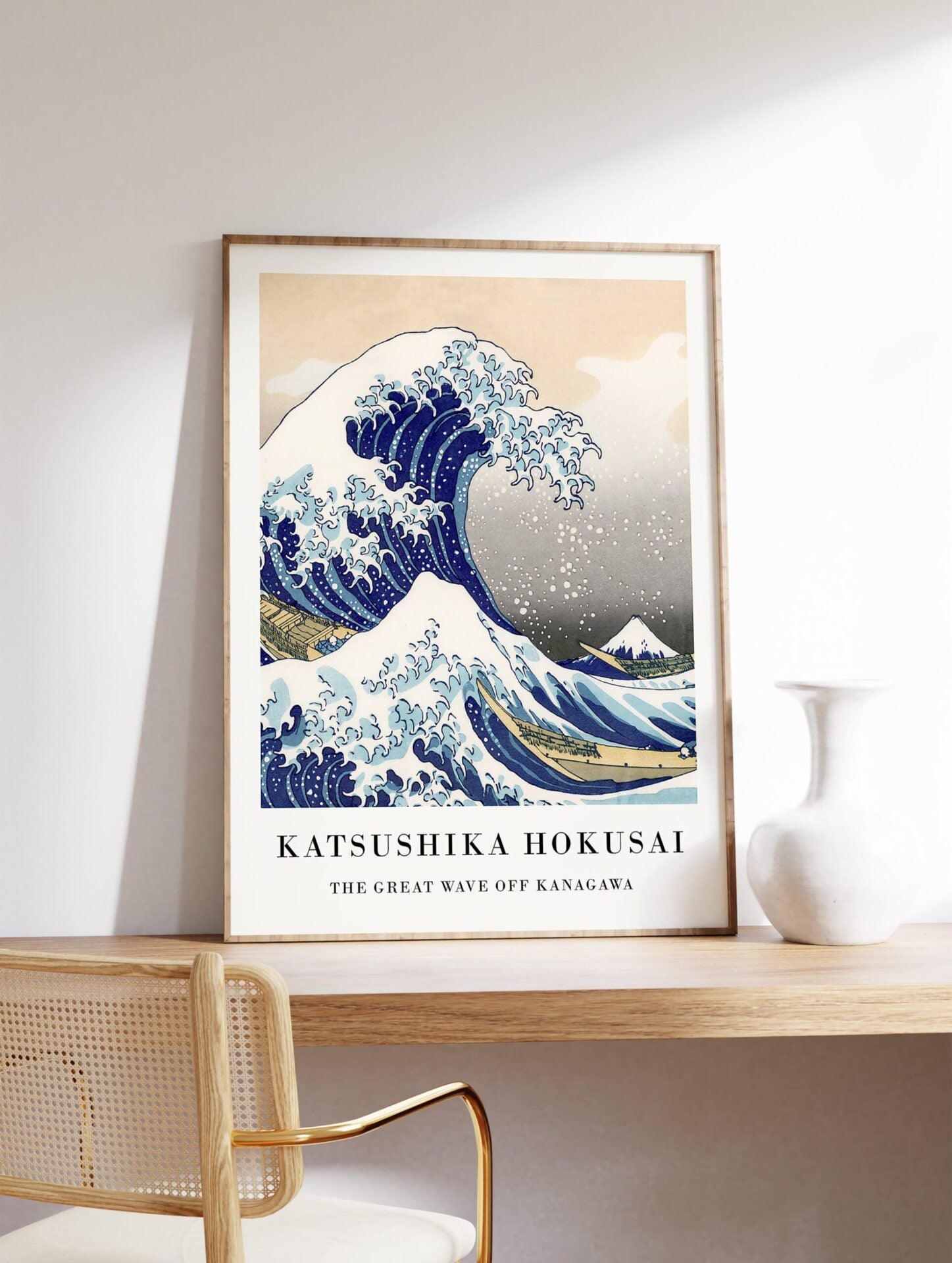 Great Wave Off Kanagawa Poster by Katsushika Hokusai, Katsushika Hokusai Print