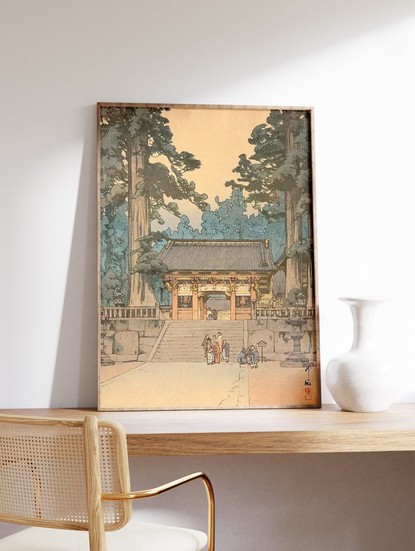 Toshogu Shrine Poster by Yoshida Hiroshi, Yoshida Hiroshi Print