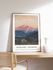 Morning on Tsurugi Mountain Poster by Hiroshi Yoshida, Hiroshi Yoshida Print