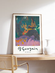 By The Sea Poster by Paul Gauguin, Paul Gauguin Print