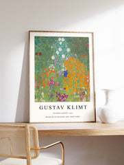 Flower Garden Poster by Gustav Klimt, Gustav Klimt Print