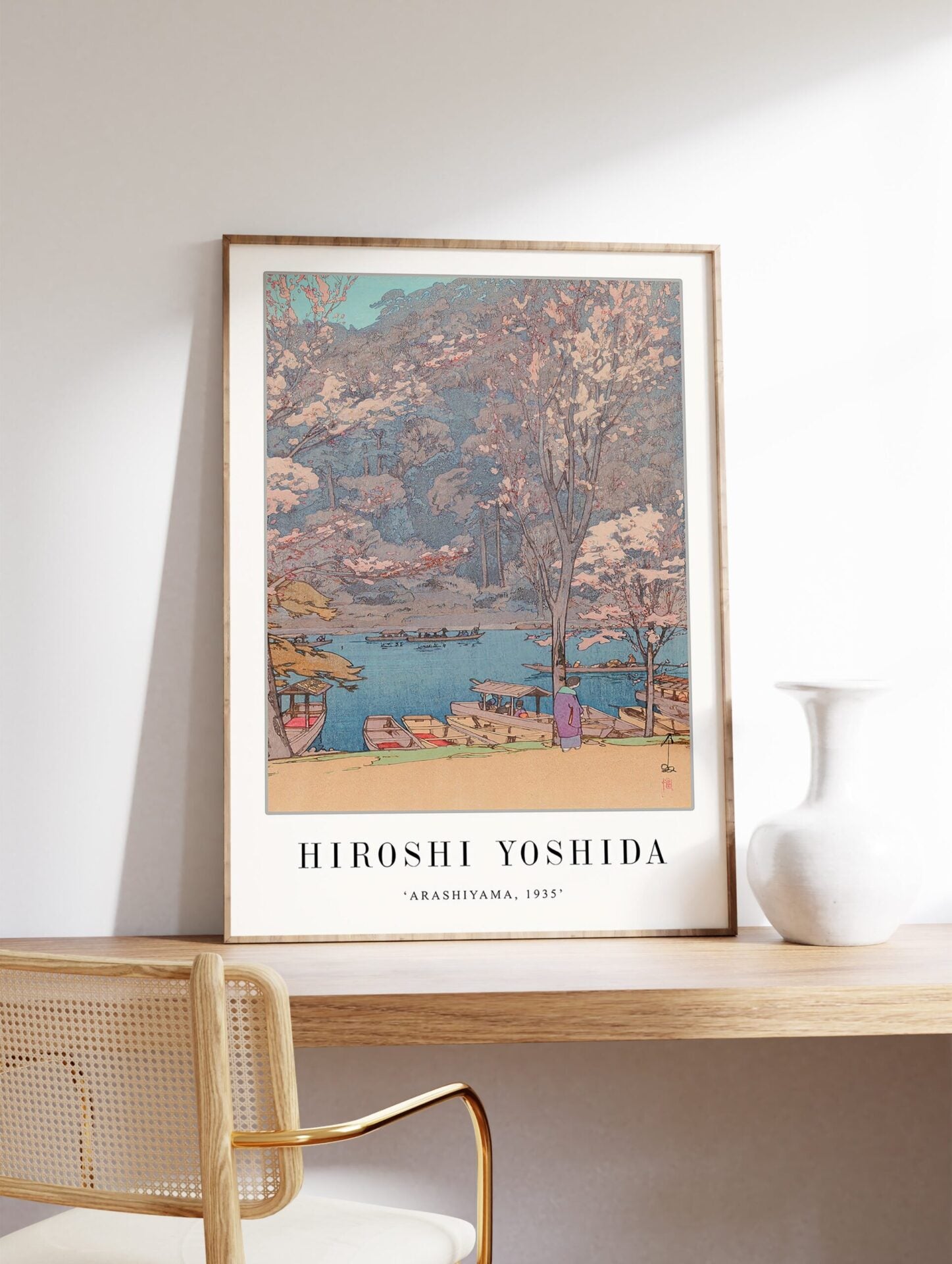 Arashiyama Poster by Hiroshi Yoshida, Hiroshi Yoshida Print