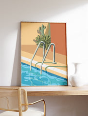 Swimming Pool Poster, Swimming Pool Print