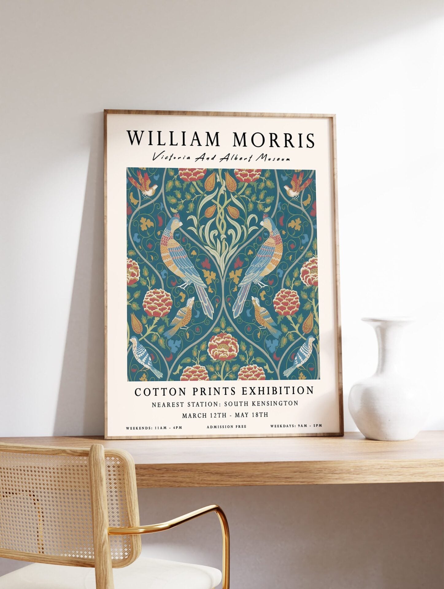 Spring and Summer Poster by William Morris, William Morris Print