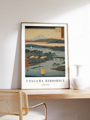 Kawasaki Poster by Utagawa Hiroshige, Utagawa Hiroshige Print