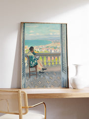 Reading Madame Albert Marquet Poster, Albert Marquet Print