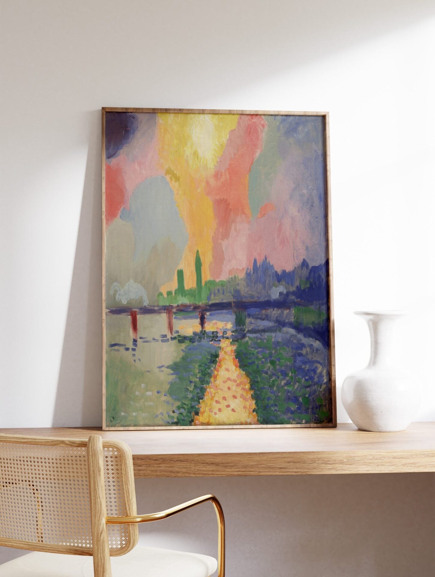 Charing Cross Bridge London Poster by Andre Derain, Andre Derain Print