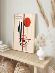 Bauhaus Poster, Retro Abstract Print