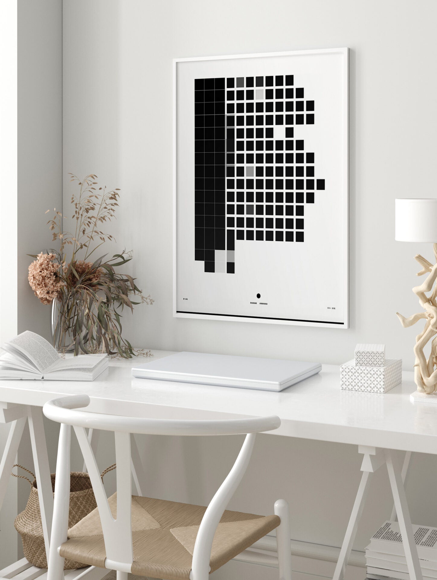 Black and White Bauhaus Poster, Bauhus Print