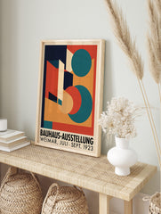 Bauhaus Ausstellung 1923 Poster, Abstract Print