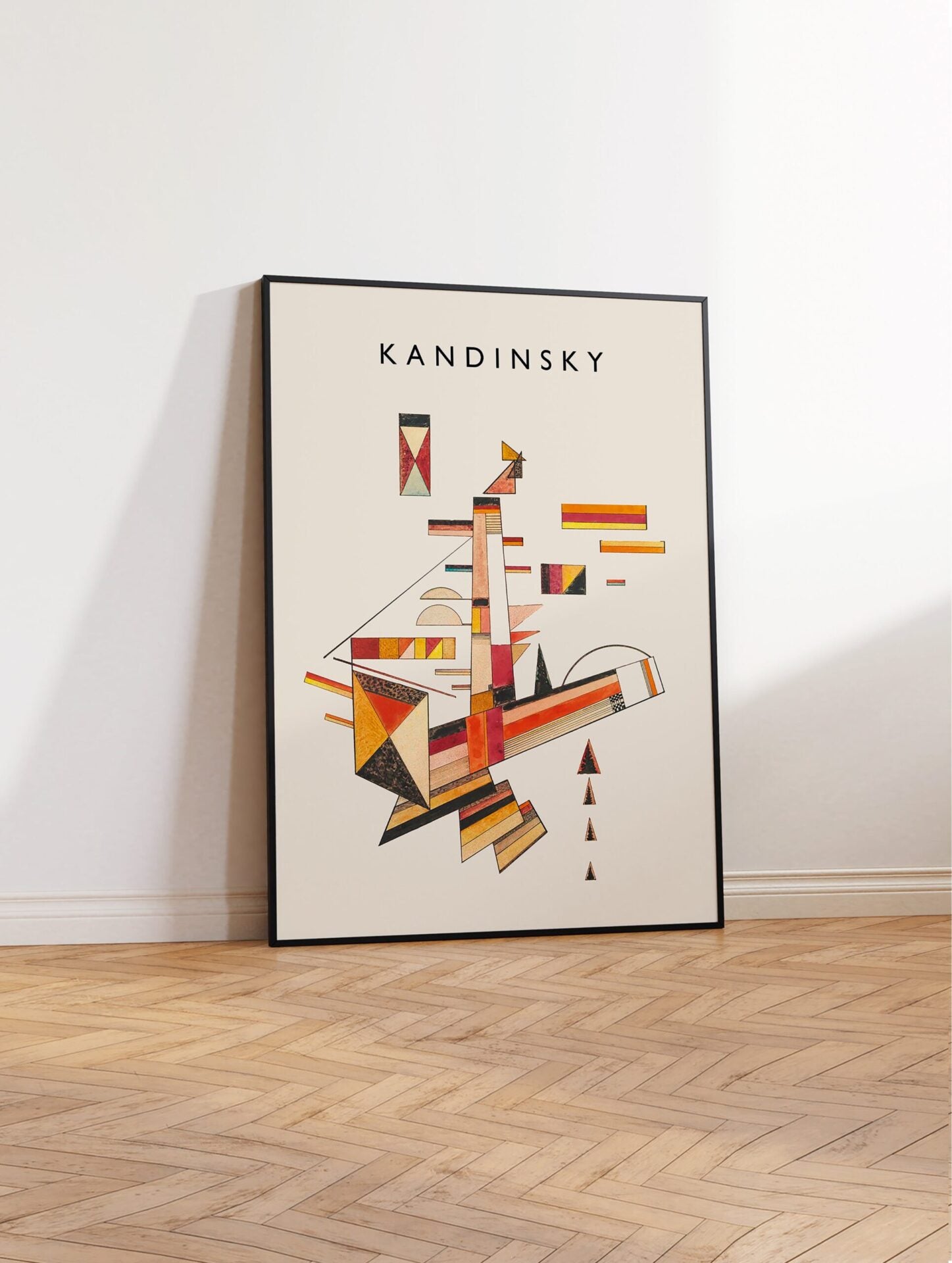 Geometric Abstract Poster by Wassily Kandinsky, Wassily Kandinsky Print