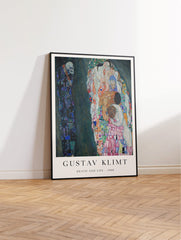 Death And Life Poster by Gustav Klimt, Gustav Klimt Print