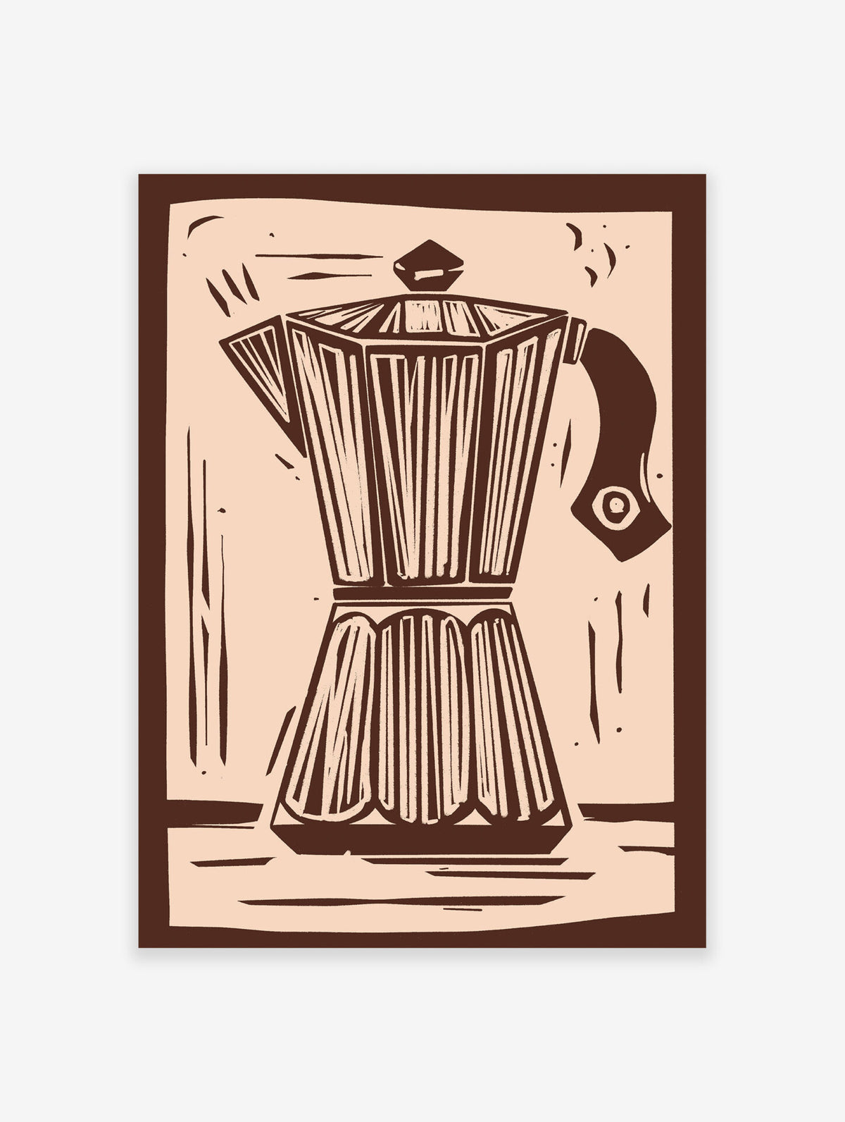 Coffee Pot Poster, Coffee Print