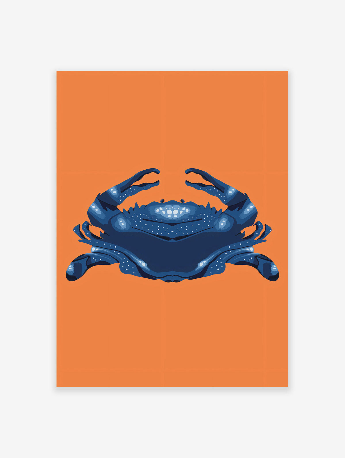 Crab Poster, Animal Print