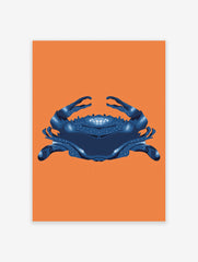 Crab Poster, Animal Print